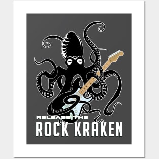 Release the rock kraken Posters and Art